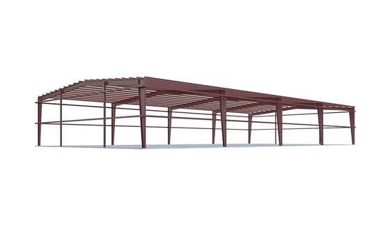 ODM پیش مهندسی سازه فولادی انبار فولاد صنعتی سفارشی ISO9001