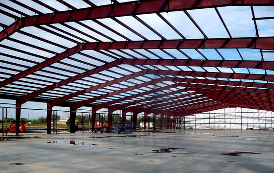 ODM پیش مهندسی سازه فولادی انبار فولاد صنعتی سفارشی ISO9001