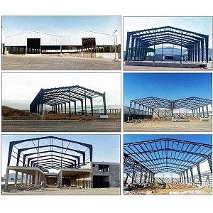 پانچ سازی انبار ساختار فولادی بزرگ Q355B سفارشی