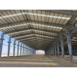 پانچ سازی انبار ساختار فولادی بزرگ Q355B سفارشی
