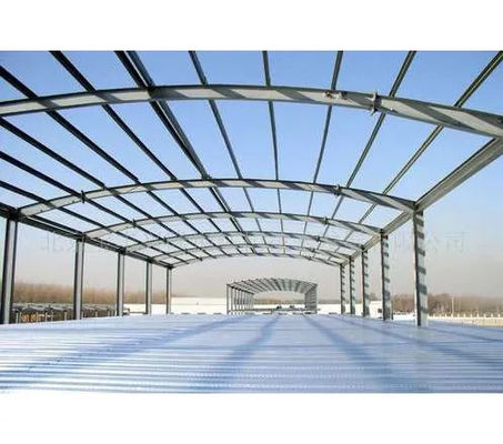 پانچ سازی انبار ساختار فولادی بزرگ Q355B سفارشی
