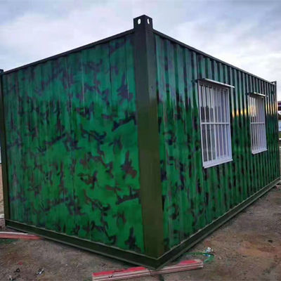 Q235B / Q355B خانه پیش ساخته کانتینری تاشو Reform Steel House