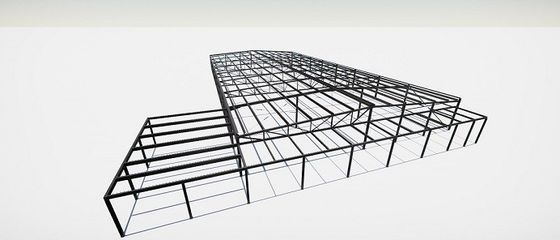 انبار سازه فولادی بالابر اختیاری با بره فلزی C/Z-Section