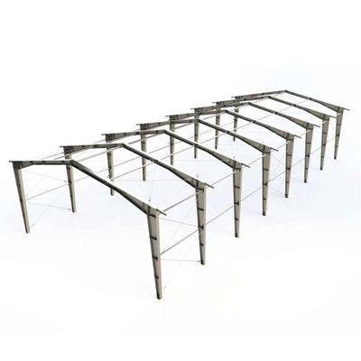 ذخیره سازی ساختمان کارگاه انبار سازه فولادی Q355B سفارشی شده است