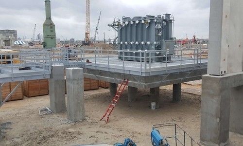 ساختار فولادی ساخته شده با ظرفیت بار بالا برای استفاده بادوام