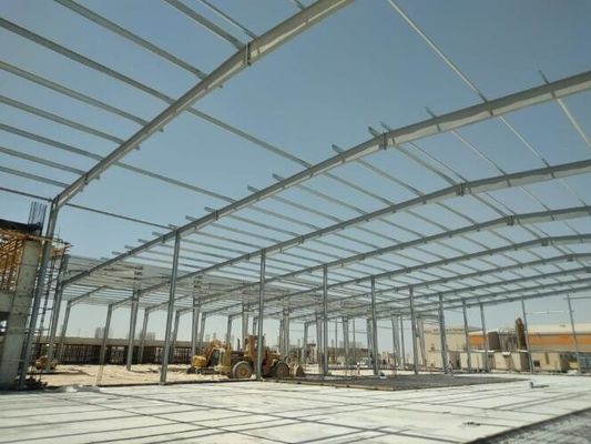 کارگاه ساخت و ساز فلزی و ساخت و ساز ساختمانی فولادی برای کارخانه های صنعتی