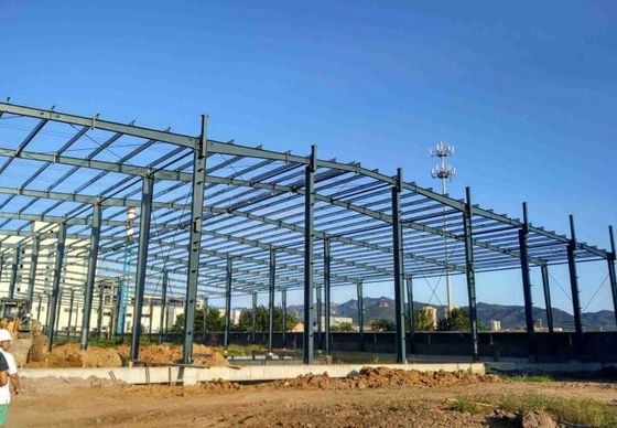 انبار ساختاري فولادي با کيفيت بالا با ساخت ساختمان صنعتي آسان