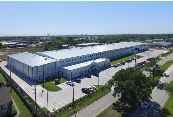 ساختمان فولادی طراحی شده به طور کارآمد با پرلین C / Z-Section Steel Storage