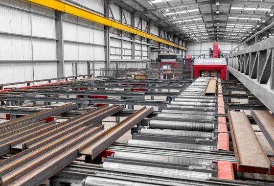ساختمان فولادی طراحی شده به طور کارآمد با پرلین C / Z-Section Steel Storage