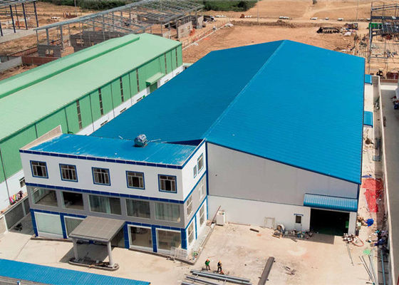 خم کارگاه سازه های فولادی صنعتی بادوام ISO9001