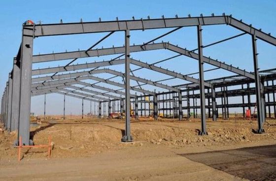ساختمانی فولادی ساختمانی فولادی کارگاه فولادی صنعتی کارخانه فولادی