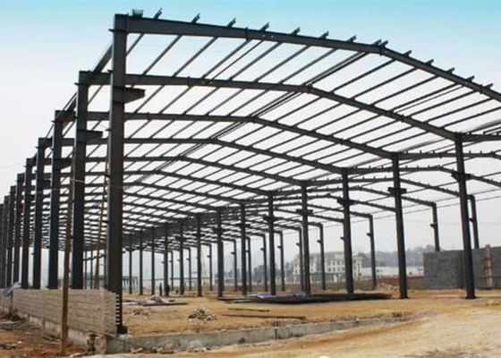 ساختمانی صنعتی از فولاد ساختاری انبار قاب ساختمان ساختمان گاراژ