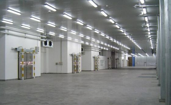 عایق بندی ساختاری فولادی اختیاری انبار با دیوار ورق فولادی رنگی