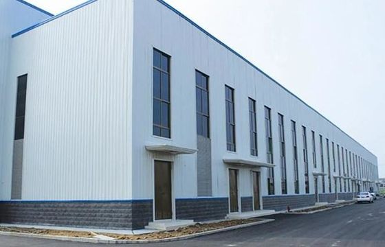عایق بندی ساختاری فولادی اختیاری انبار با دیوار ورق فولادی رنگی