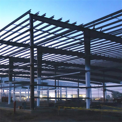 ISO9001 کارگاه ساختمانی فولادی ساختمان های ساختمانی فولادی