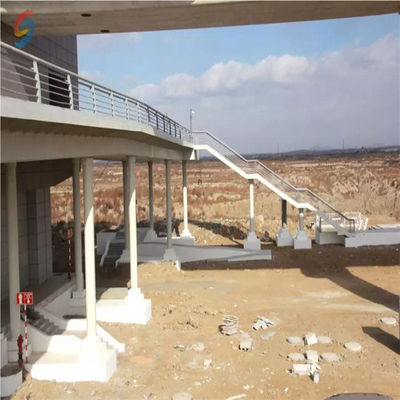 ساختمان فولاد دار با فولاد H-Section Hot Rolled/Welded برای ایستگاه مترو