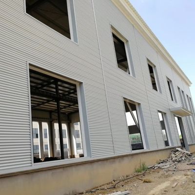 طراحی مدرن ساختمان فلزی سبک کارگاه ساختمانی فولادی