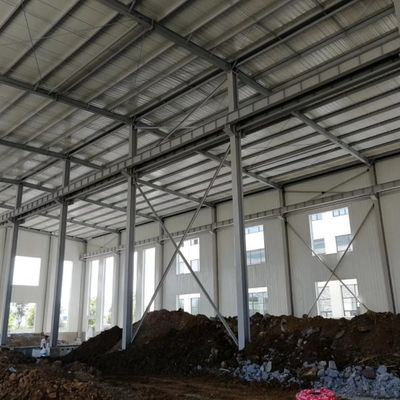 طراحی مدرن ساختمان فلزی سبک کارگاه ساختمانی فولادی