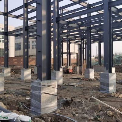 ساختمان صنعتی فولادی ساختاری انبار