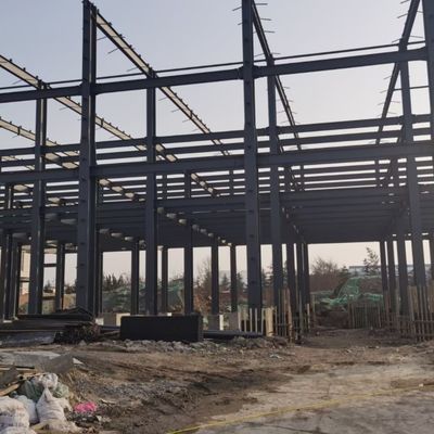 ساختمان صنعتی فولادی ساختاری انبار