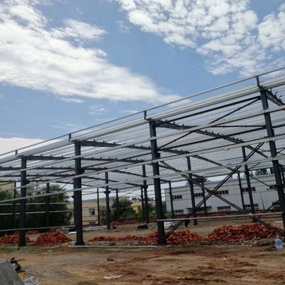 کارگاه ساختمانی فولادی پیش ساخته برای صنعت / کارخانه