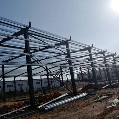 کارگاه ساختمانی فولادی پیش ساخته برای صنعت / کارخانه