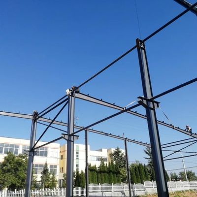 ساختارهای فولادی پیش ساخته کارگاه ساختمان صنعتی