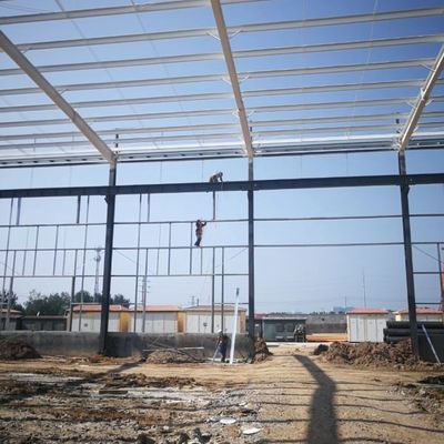 انبار ساختار فولادی بخش H جوشیده با ظرفیت حمل خوب