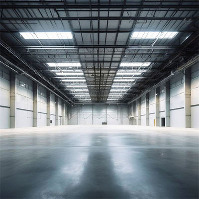 یک کارگاه سازه فولادی که با استفاده از مواد Q355/Q235 از چین ساخته شده است.