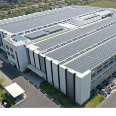 قاب پورتال فولادی ساختمان فولادی پیش ساخته شده ساخته شده از Q355B Q235B فولادی و پایه بتنی ارائه یکپارچگی ساختاری