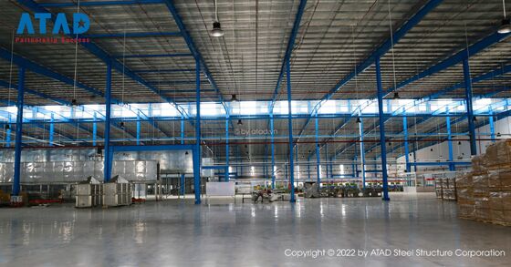 کارگاه تولید و پردازش سازه های فولادی پیشرفته