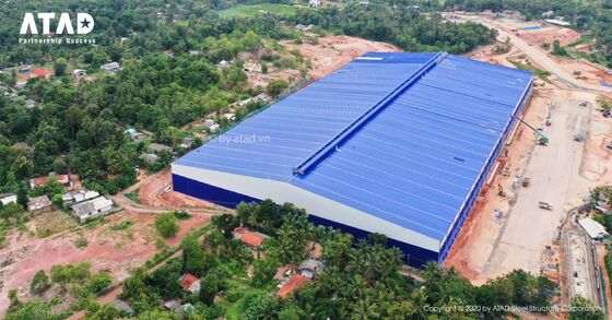 کارگاه تولید و پردازش سازه های فولادی پیشرفته