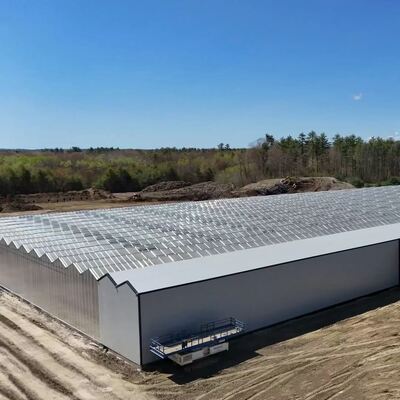 گلخانه شیشه ای گردشگری ونلو - گلخانه کشت سبزیجات در مقیاس بزرگ