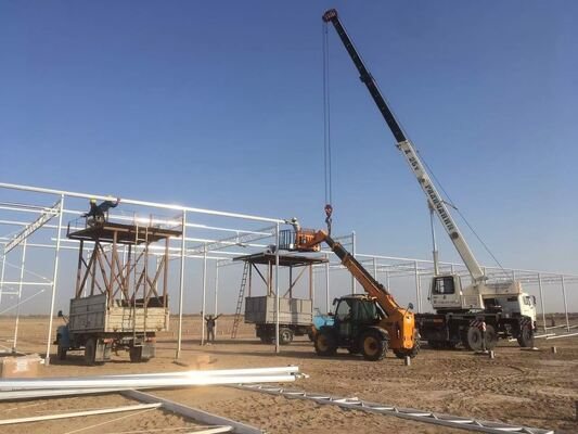 کاربرد کاشت کشاورزی، گلخانه شیشه ای تماشایی وان‌نو