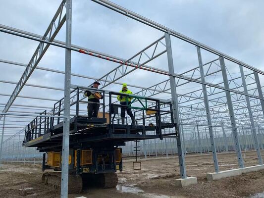 کاربرد کاشت کشاورزی، گلخانه شیشه ای تماشایی وان‌نو