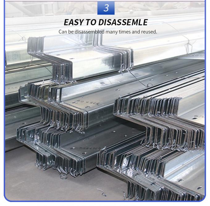 شبکه سازه فولادی انبار ساختمان ساخت گالوانیزه گرم 2