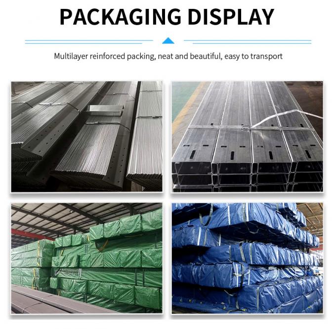 شبکه سازه فولادی انبار ساختمان ساخت گالوانیزه گرم 4